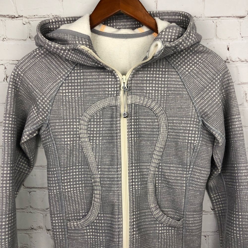 Lululemon Gray Full Zip Jacket Women's Sz 4